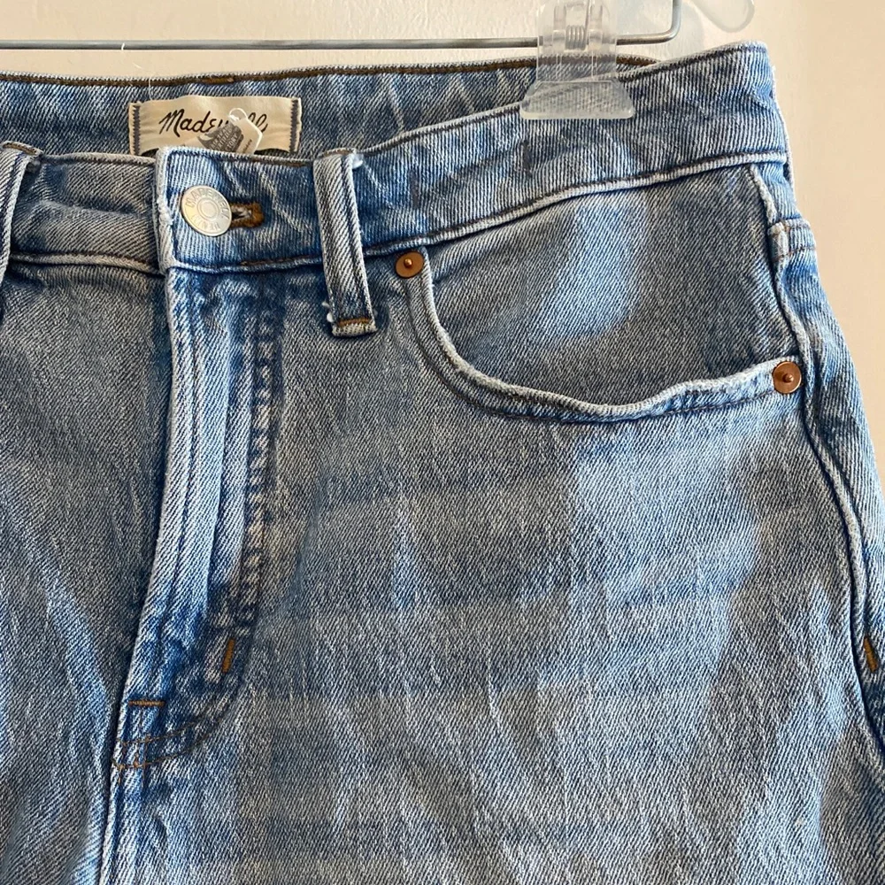 Madewell The Curvy Perfect Vintage Wide-Leg Crop Jean Altoona Wash Size 28 - Picture 4 of 9